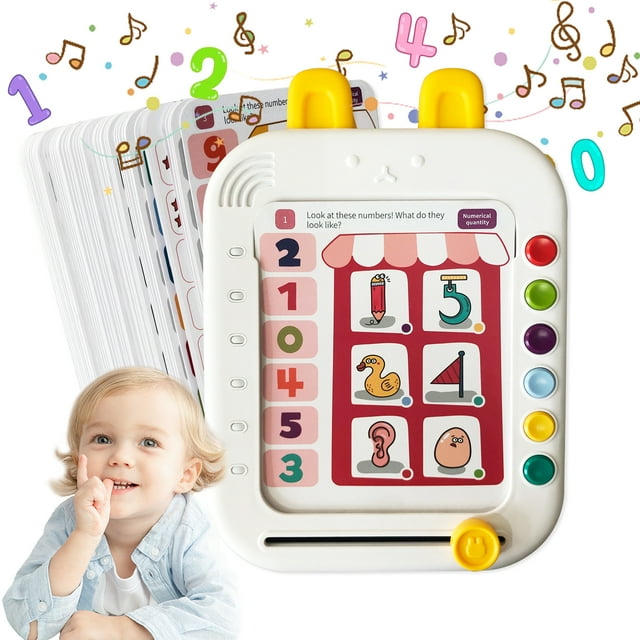 Richgv Logic Learning Pad for Toddlers, Early Development Activity Toys