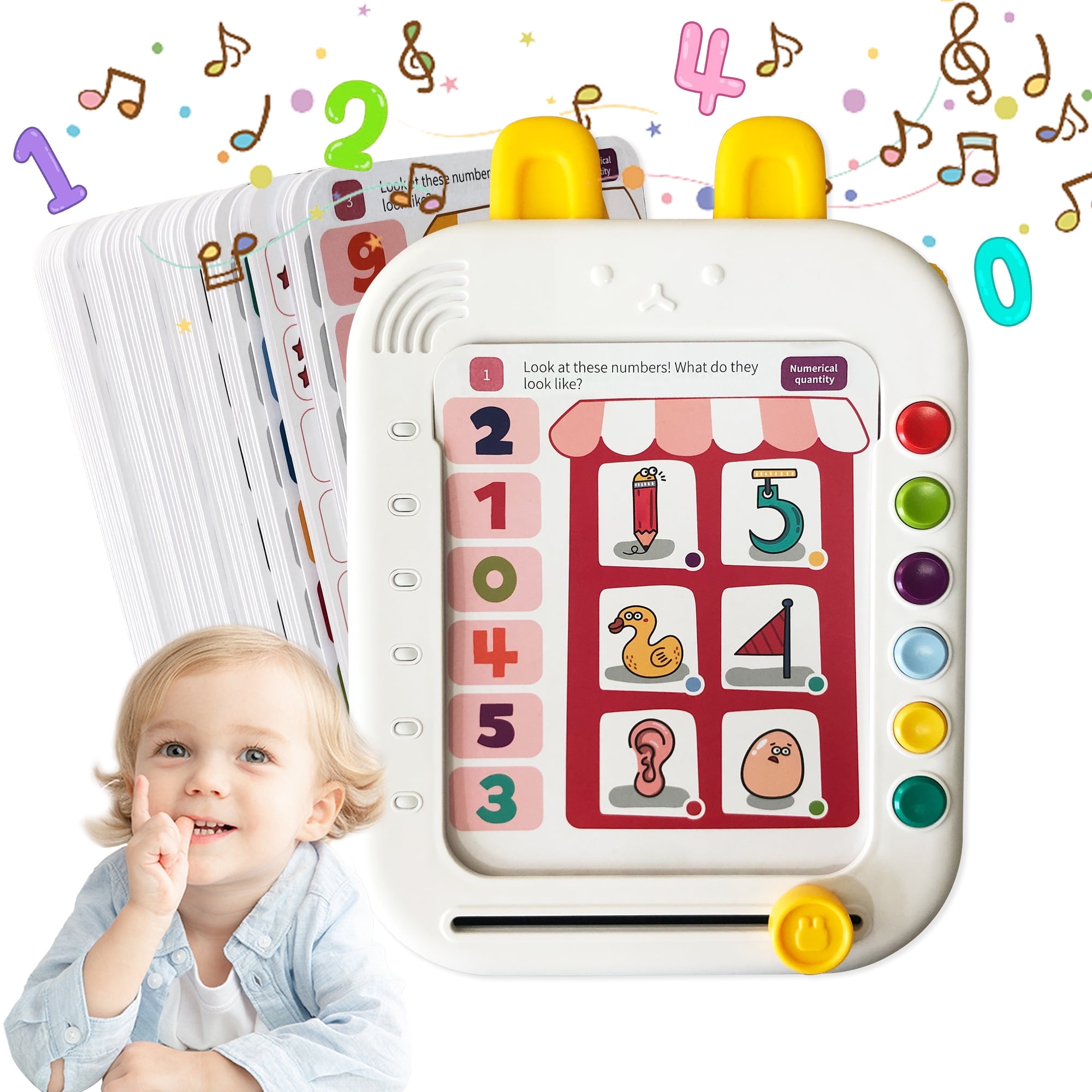 Free Shipping! Richgv Logic Learning Pad for Toddlers, Early 