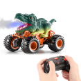 thumbnail image 1 of Richgv Remote Control Dinosaur Car for Kids, RC Car Toys with Light & Sound Spray 2.4Ghz RC Dinosaur Toys for Boys 3-8 Years Old, 1 of 8