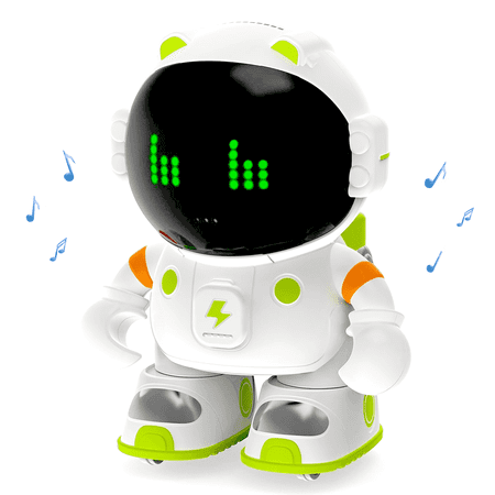 Richgv Robot Toys for Kids, Smart Talking Robots Intelligent Robot with Voice Control, Touch Sensor, Dancing, Recording, Toy Gift for Boys Girls Ages 6+ Year