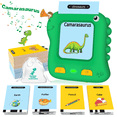 thumbnail image 1 of Richgv Upgraded Talking Flash Cards, Toddlers Toys for 1 2 3 4 Year Boys Girls, Autism Sensory Toys Montessori Educational Preschool Learning Toys for Kids, Dinosaur Toys 234 Sight Words, 1 of 10