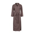 thumbnail image 1 of Richie House Bathrobe Kimono Women's Cotton Robe Long Belted Dressing Gown Lounge Night Spa RHW2824-J-L, 1 of 3