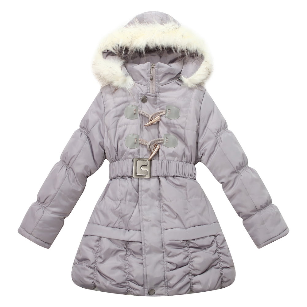 Richie House Big Girls' Padding Jacket with Hood RH1118-D-8/9