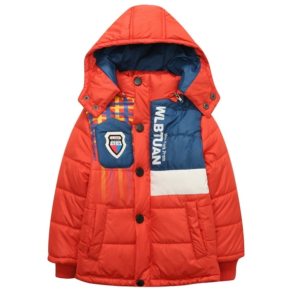 Richie House Boy's Padding Jacket with Hood RH1383