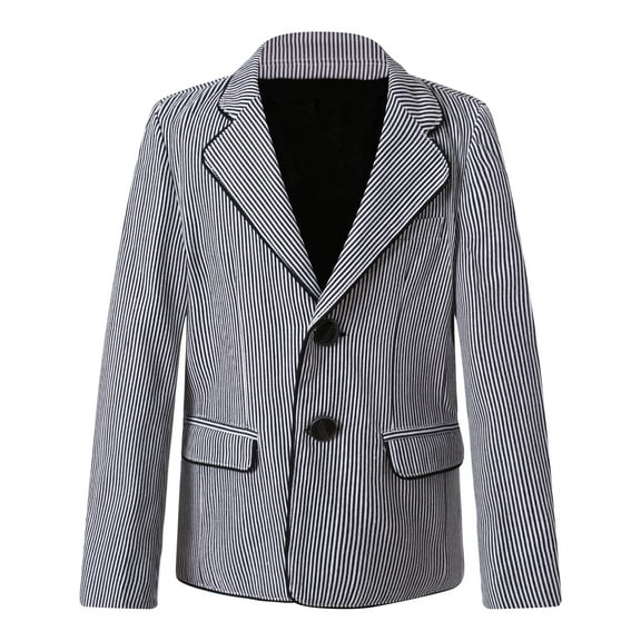 Richie House Boys' Leisure Striped Blazer RH2121-B-2