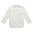 thumbnail image 1 of Richie House Boys' Long Sleeve Solid Shirt with Stand Collar RH0859, 1 of 2