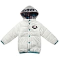 thumbnail image 1 of Richie House Boys' Stylish Padding Jacket with Felt Embroidery Patch and Letters Print RH1137, 1 of 2