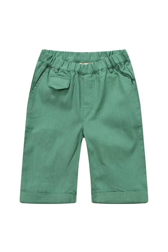 Boys' stylish shorts with pocket flap details RH0979