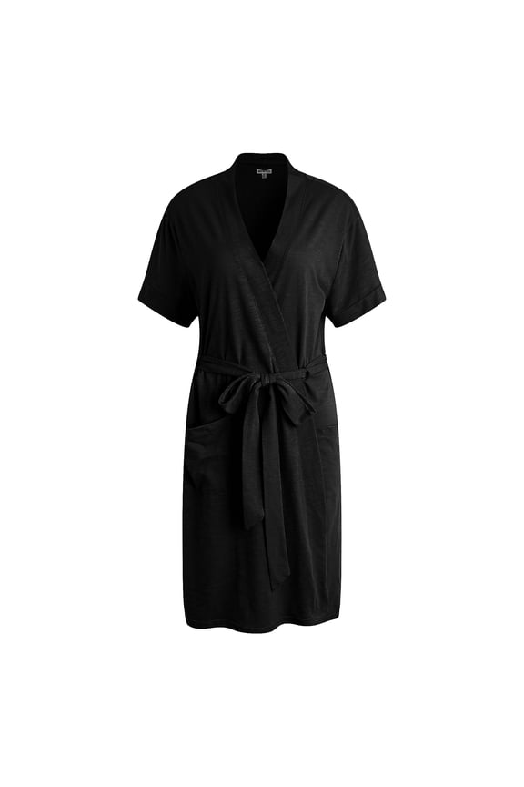 Comfortable Modal Short Sleeves Bathrobe Party Dressing Gown Sleepwear RHW2753-23-M