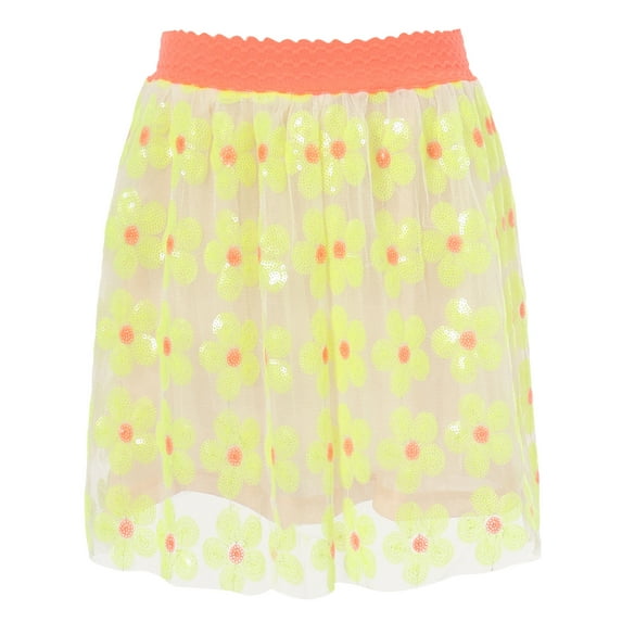 Richie House Girls' 2 colors flower sequins embroideried charming skirt RH0981