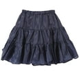 thumbnail image 1 of Richie House Girls' Blue Lightweight Ruffled Skirt RH0899, 1 of 2