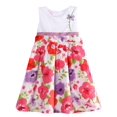thumbnail image 1 of Richie House Girls' Bright Flower Dress with Shoulder Accent RH0589, 1 of 7