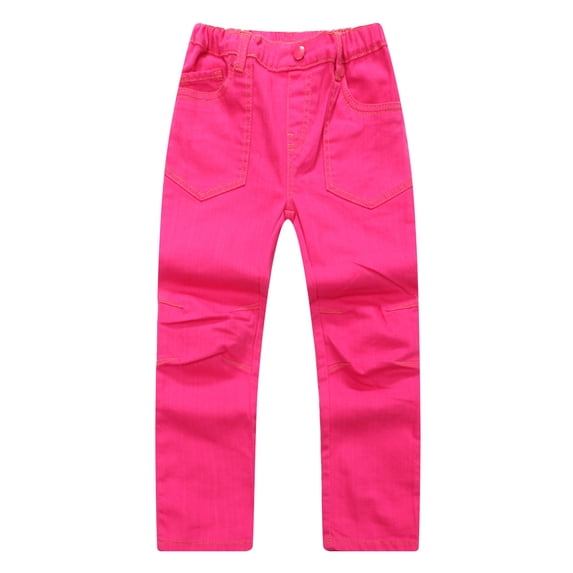 Richie House Girls' Candy Color Pants RH1220