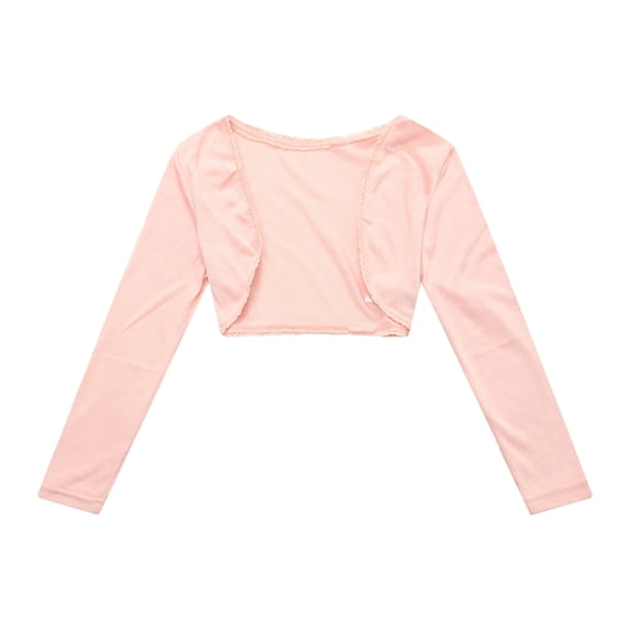 Richie House Girls' Cape with Lace RH1831