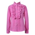 thumbnail image 1 of Richie House Girls' Classic Sweet Blouse with Ruffled Collar RH1570, 1 of 2