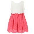 thumbnail image 1 of Richie House Girls' Dress With Contrasted Fancy Skirt RH1666, 1 of 2