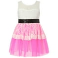 thumbnail image 1 of Richie House Girls' Dress With Lace And Contrasting Skirt RH1715, 1 of 7