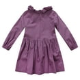 thumbnail image 1 of Richie House Girls' Dress with Ruffled Collar RH0677, 1 of 1