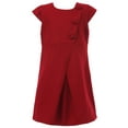 thumbnail image 1 of Richie House Girls' Elegant Dress with Rose Shaped Decoration Buttons RH1190, 1 of 7