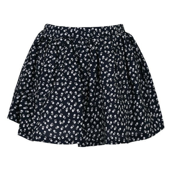 Richie House Girls' Floral Skirt with Elastic Waistband RH2686