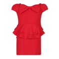 thumbnail image 1 of Richie House Girls' Knit Summer Dress with Bow RH2446, 1 of 7
