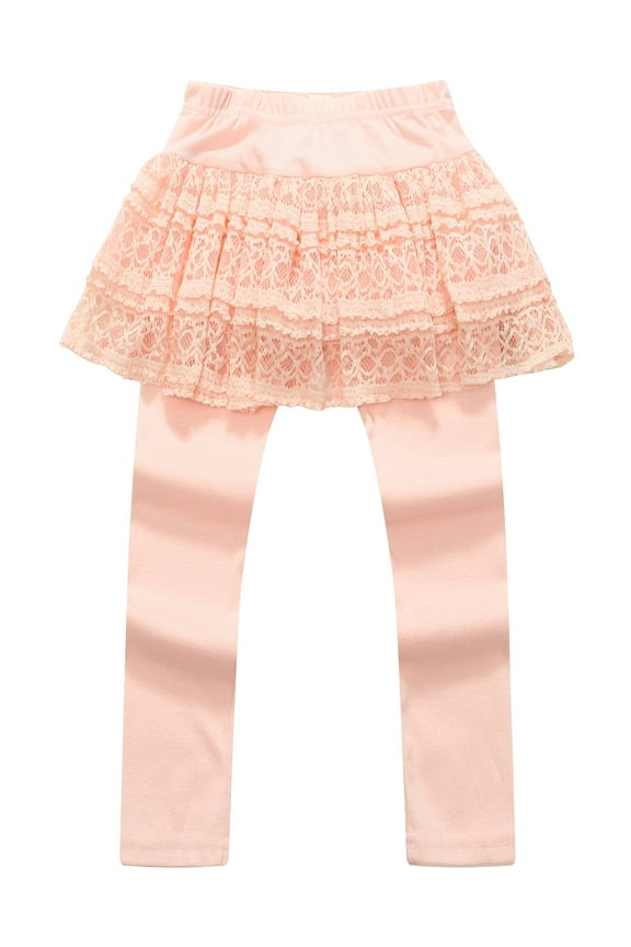 Girls' Leggings with Lace Tutu-style Skirt RH0882