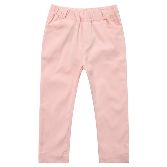 Richie House Girls' Leisure Pants with Elastic Waistband RH0974