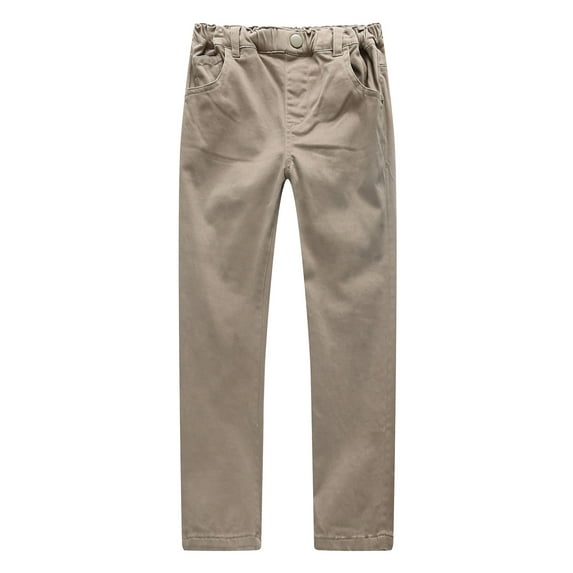 Richie House Girls' Leisure Pants with Elastic Waistband RH2239