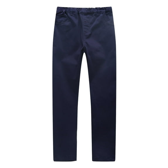 Richie House Girls' Leisure Pants with Elastic Waistband RH2239