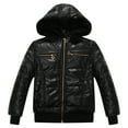 thumbnail image 1 of Richie House Girls' Light Weight Padding Jacket with Removable Hood RH1177, 1 of 2