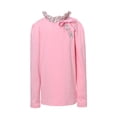 thumbnail image 1 of Richie House Girls' Long Sleeve Pullover with Floral Collar RH1560, 1 of 2