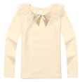 thumbnail image 1 of Richie House Girls' Long sleeve T-shirt with Lace Collar RH1276, 1 of 2