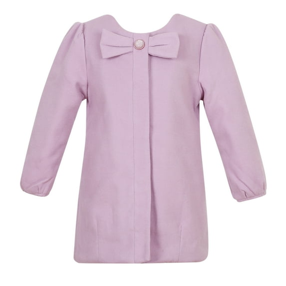 Richie House Girls' Medium Winter Padding Jacket with Bow RH2433