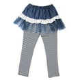 thumbnail image 1 of Richie House Girls' Multi-Layered Skirt and Striped Stretch Pants RH0269, 1 of 1