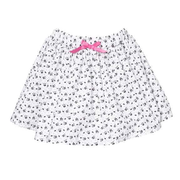 Richie House Girls' Natural Skirt with Bow RH2277