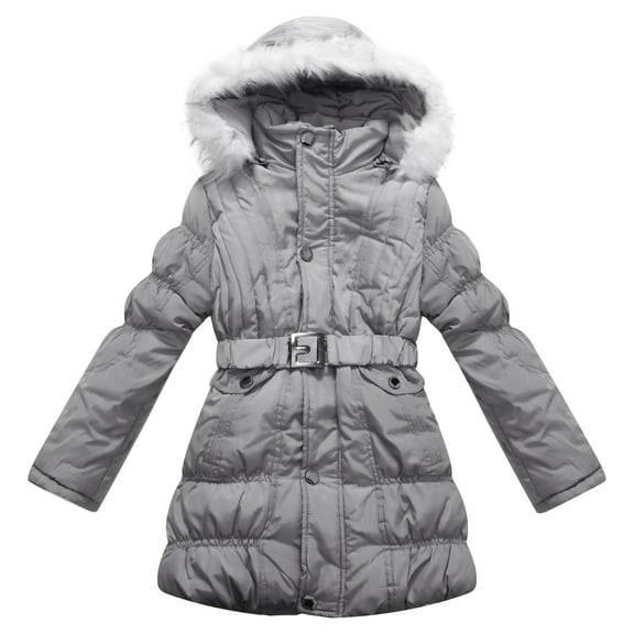 Richie House Girls' Padded Winter Jacket with Hood RH0784