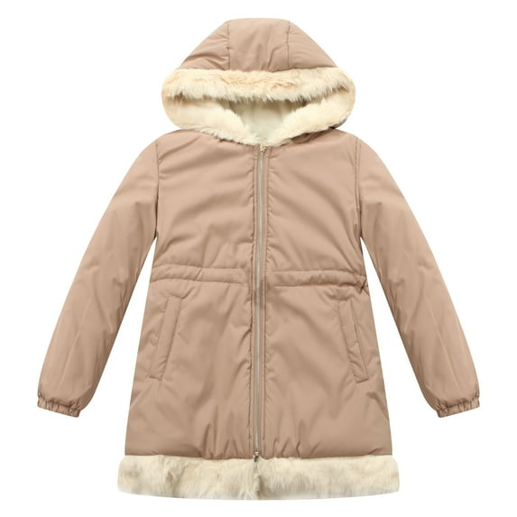 Richie House Girls' Padding Jacket with Hood RH1192
