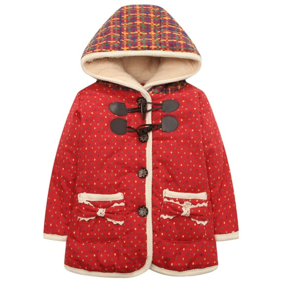 Richie House Girls' Padding Jacket with Hood RH1405