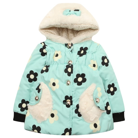 Richie House Girls' Padding Jacket with Hood RH1406