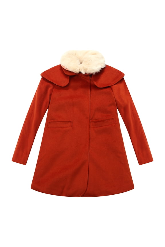 Girls' Padding jacket with fur collar RH1203