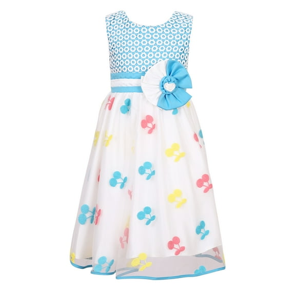 Richie House Girls' Party Princess Colorful Dress RH2411