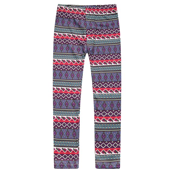 Richie House Girls' Patterned Stretch Pants RH0704