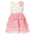 thumbnail image 1 of Richie House Girls' Polka Dot Dress with Layered Bottoms RH1628, 1 of 2