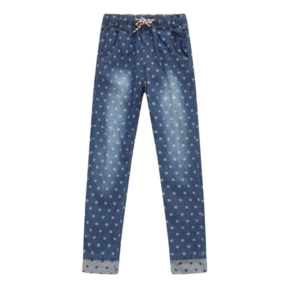 Richie House Girls' Polka Dot Pants with Cotton Lining RH2246