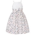 thumbnail image 1 of Richie House Girls' Polka Dot Sundress with Bow RH1502, 1 of 7