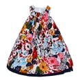 thumbnail image 1 of Richie House Girls' Postodern Flower Print Dress RH120109, 1 of 2