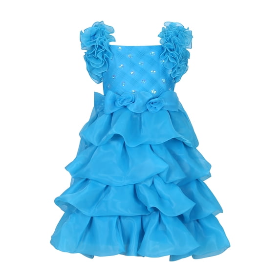 Richie House Girls' Princess Sweet Party Dress RH2440