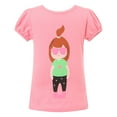 thumbnail image 1 of Richie House Girls' Short Sleeve T-Shirt with Girl RH1887, 1 of 2
