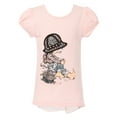 thumbnail image 1 of Richie House Girls' Short Sleeve T-Shirt with Girl RH1888, 1 of 2