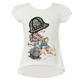 thumbnail image 1 of Richie House Girls' Short Sleeve T-Shirt with Girl RH1888, 1 of 2